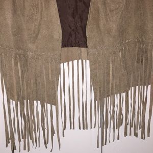 Genuine leather fridge vest